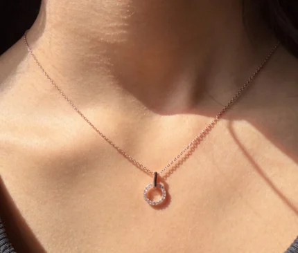 Delicate Rose Gold Pendent