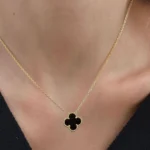 Black Vancleef Pendent