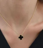 Black Vancleef Pendent