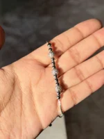 Studded Silver Pull Me Up Bracelet