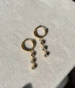 Dangling Stone Earrings - Image 2