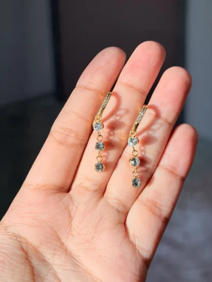 Dangling Stone Earrings