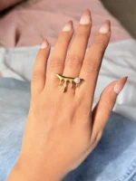 Drip Pearl Ring