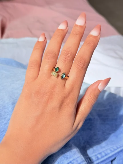 Colorful Diamonds Ring