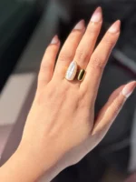 Statement Marble Ring