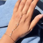 Dainty Stone Hand Chain