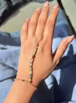 Multicolor Diana Hand Chain