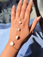 Ocean Pebble Hand Chain