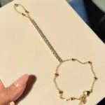 Dainty Stone Hand Chain