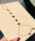 Colorstone Ocean Pebble Hand Chain - Image 2