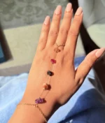 Colorstone Ocean Pebble Hand Chain