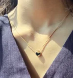 Black Heart Pendent - Image 2