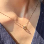 Two Tone Heart Pendent