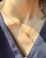 Two Tone Heart Pendent - Image 2