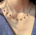 Hailey Emerald Pendent