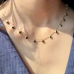 Hailey Emerald Pendent