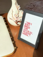 Quote Table Frame