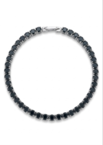 Black tennis bracelet