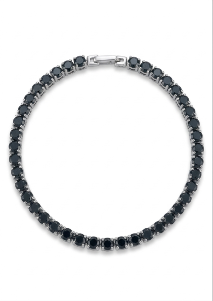 Black tennis bracelet