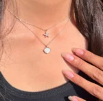 Dainty Layered Shell Pendent - Image 2