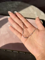 Dainty Silver Stack Bracelet - Image 3