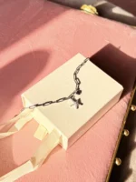 Linked Studded Star Bracelet