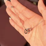 Linked Ring Silver Bracelet