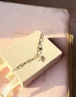 Linked Gold Star Bracelet