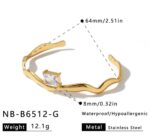 Aurelle Curve Bracelet - Image 2