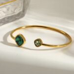 Emerald Gold Bracelet