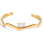 Aurelle Curve Bracelet