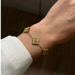 Gold Vancleef Bracelet