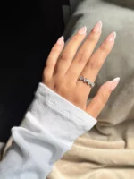 Silver Clover Ring - Image 2