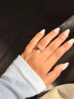 Delicate Knot Ring