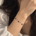 Black Charm Bracelet