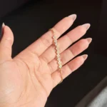 Gold Clover Loop Bracelet
