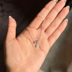 Minimal Bow Pendant