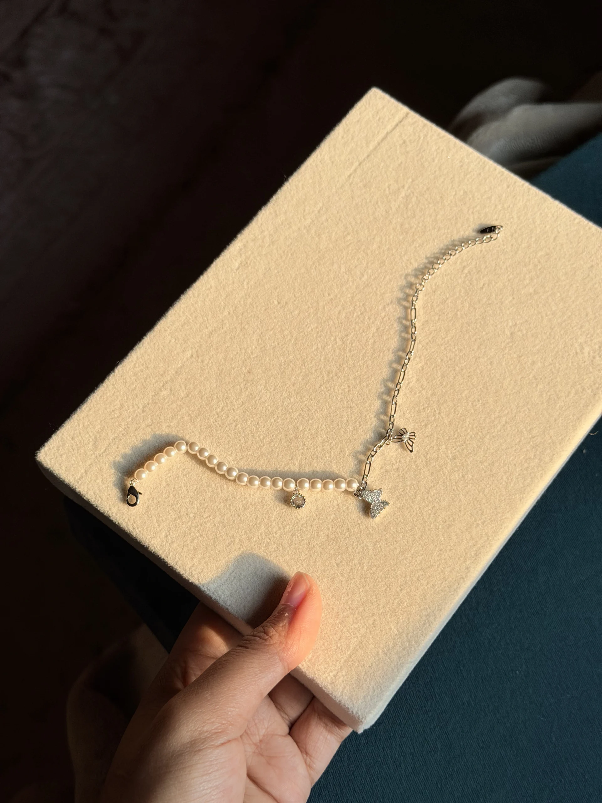 IMG_6701 Pearl Butterfly Bracelet - Image 1