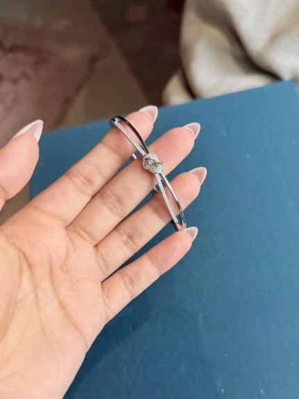 Silver Twisted Bracelet