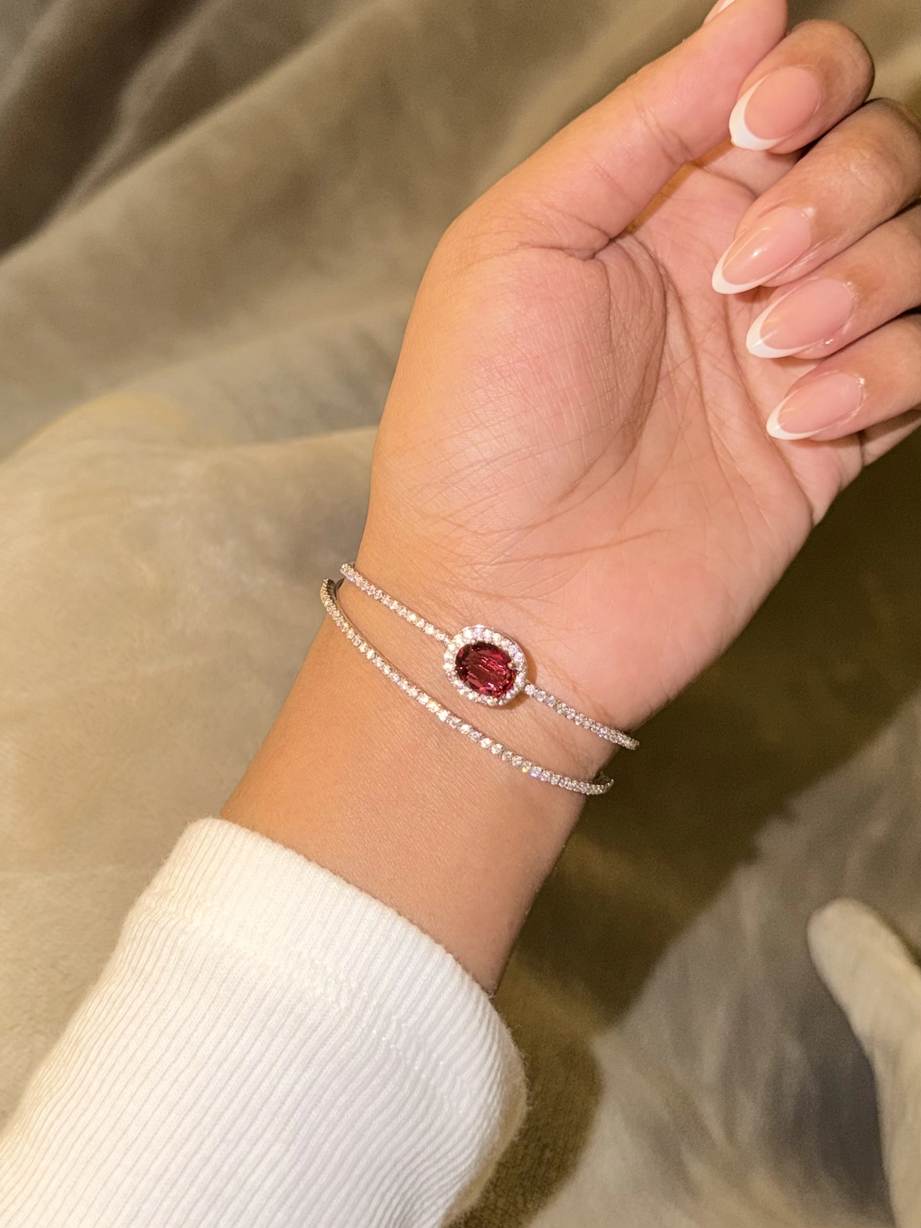 IMG_7053 Red Gloria Handcuff - Image 1