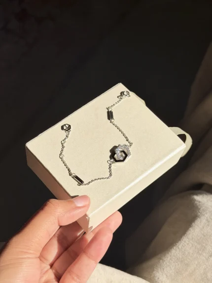 Linked Silver Bracelet