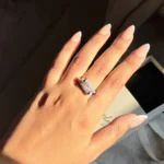 Studded Stone Ring