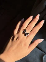 Silver Bow Ring - Image 3