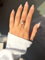 Pink Tulip Ring