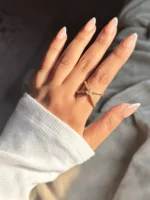 Nova Pink Stone Ring