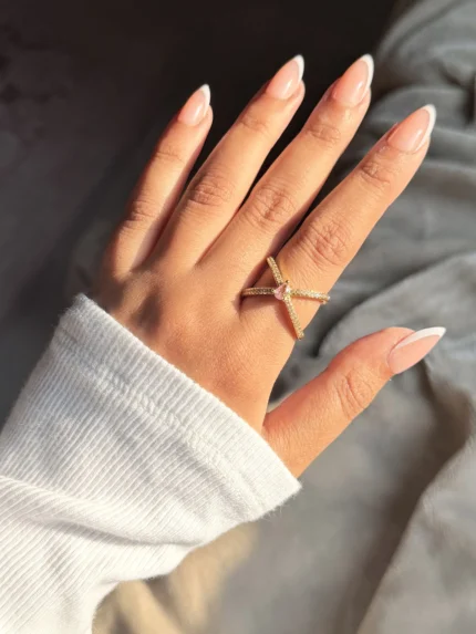 Nova Pink Stone Ring