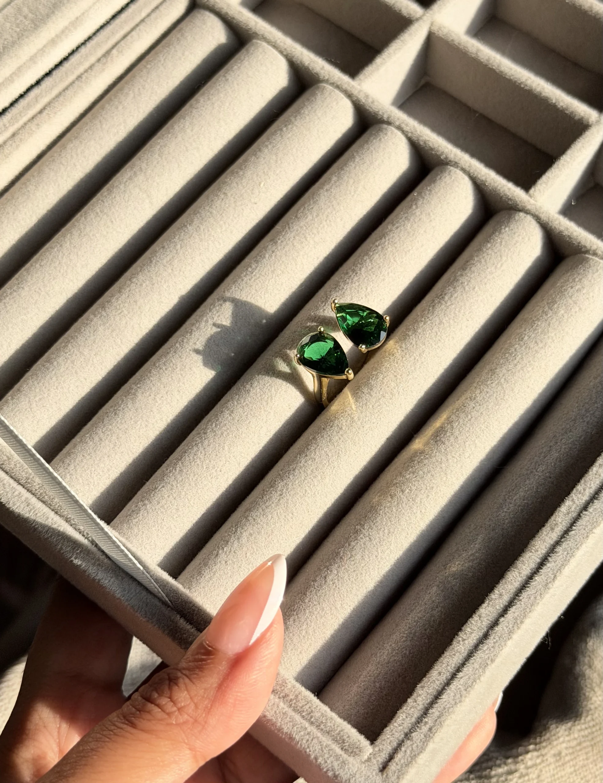 IMG_8886 Divine Emerald Ring - Image 1