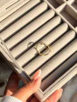 Bella Pink Circle Ring - Image 2