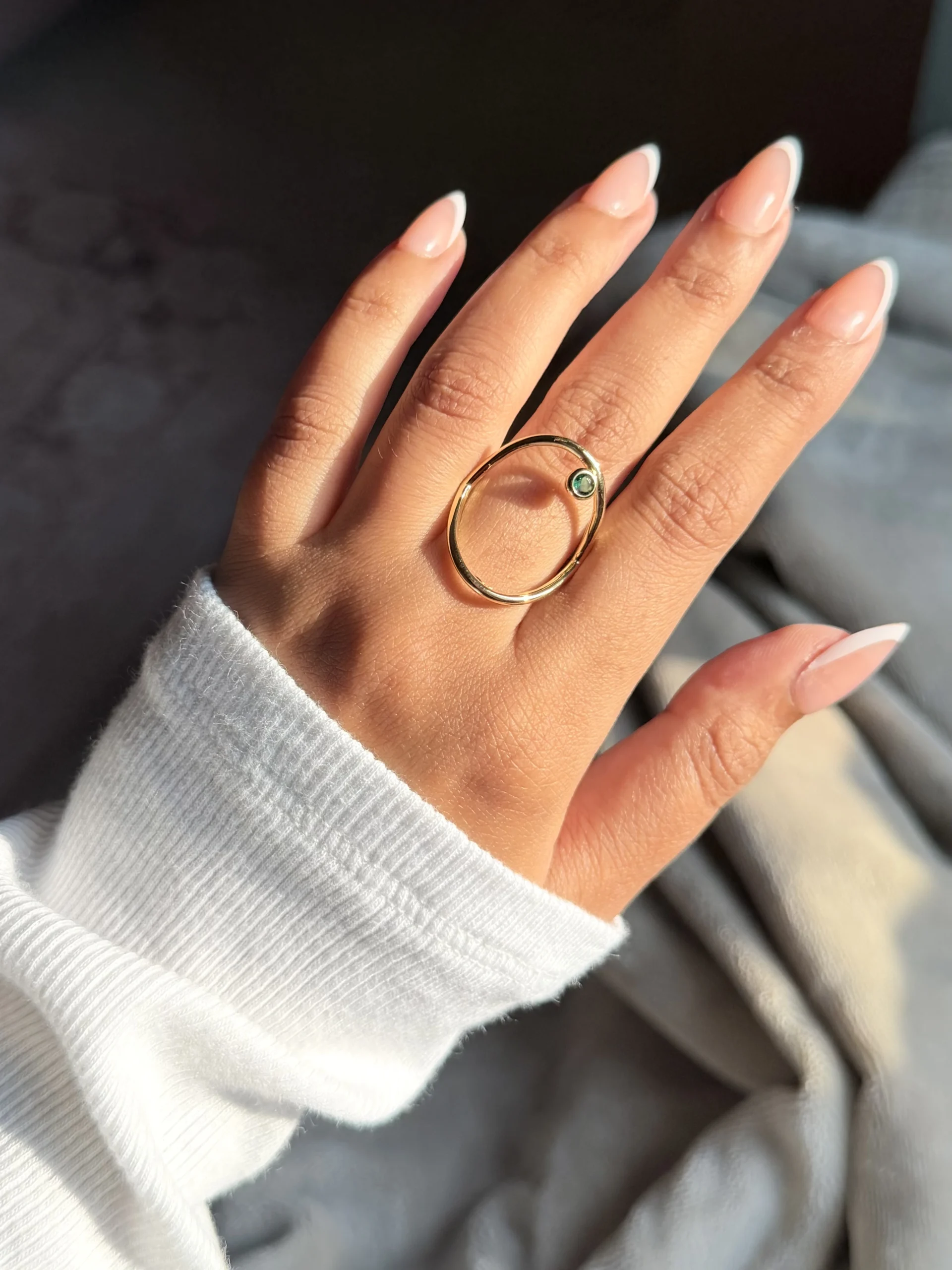 IMG_8898 Bella Circle Ring - Image 1