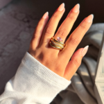 Amour Pink Stack Ring
